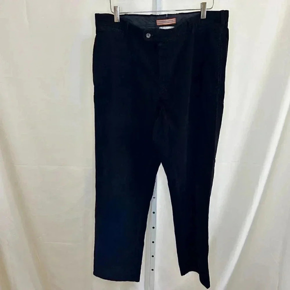 Peter Millar Men’s Black Corduroy Pants Size 36 - Picture 1 of 8